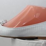 Stuart Weitzman  ladies white loafers Photo 4