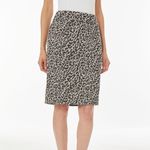 Kasper  Size Large Pull-On Animal Print Stretch Pencil Skirt. New With Tags. Photo 1