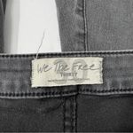 Free People Just Float On Flare Stretch Jeans Gray Black Size 30 Photo 3
