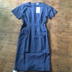 MM.LaFleur Gayle Vine career royalcore Jacquard Dress Photo 2