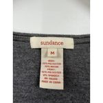 Sundance  Velvet Ruched‎ 3/4 Sleeve Tunic Top Round Neck Jersey Shirt Size M Photo 1