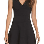 Ali & Jay ‎ LA Sexy Black Fit and Flare Lace Back Mini Dress EUC Small Photo 0