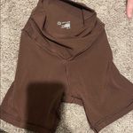 Aerie  Deep Brown Bike Shorts Photo 0