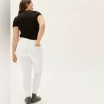Everlane  the curvy high-rise skinny jeans white denim size 29 cropped Photo 1