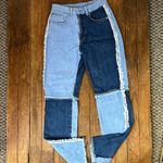 The Ragged Priest Women’s  high waisted, patchwork jeans, size 26 Photo 1