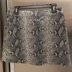 ALLSAINTS ππ Lena Oba Leather Skirt ~ Snake Green Photo 9