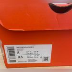 Nike  Revolution 7 Black White Breathable Athletic Sneakers; men’s 8/ women’s 9.5 Photo 5