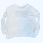 American Flag Sweater White Blue Red Oversized L Size L Photo 2