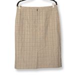 Le Suit Sweet Suit Vintage 90s Tan Plaid Blazer and Skirt Set Photo 4