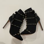 Valentino Garavani Black leather Rockstud Sock Ankle booties EU 39.5 Photo 1