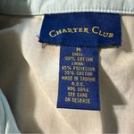 Charter Club  women's size medium tan trench coat Photo 3