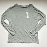 Vince  Heathered Grey Long Sleeve Shirt Size X-Small NWT Photo 1