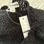 J.Crew NWT  Montauk Relaxed Sweater Black Photo 3