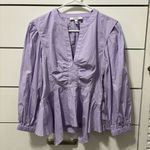 Derek Lam  10 Crosby Everly Handkerchief Peplum Top Photo 2