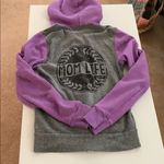 Mom Life Hoodie Gray Size XS Photo 0
