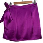 NONchalent NEW NWOT  Label Kyla Mini Skirt In Orchid Photo 4
