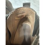 Vionic  Paloma Taupe Suede Weather Resistant Wedge Booties Size 7.5 Zip Ankle Photo 5