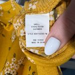 MELLODAY ‎ Large Ruffle Tie-Neck Sleeveless Floral Blouse Top Photo 3