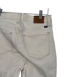 Lucky Brand  Bridgette Skinny White Raw Hem Jeans High Rise Stretch Womens 2/26 Photo 5