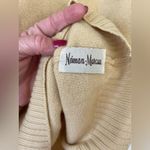 Neiman Marcus Vintage  butter yellow 100% cashmere turtleneck sweater; size 38 Photo 5