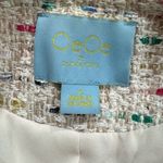 CeCe Tweed Multicolored Open Front Blazer Jacket Women’s 4 Photo 4