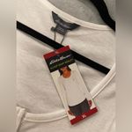 Eddie Bauer NWT  Size XL White Cotton Scoop Neck Snap Long Sleeve Henley Top Photo 11