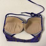 Victoria's Secret Victoria’s Secret 2 Piece Push-up Bikini Purple Gray Animal Print Photo 3