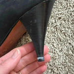 Alberto D. Molina Knee High Suede Heeled boots 8.5 Black Photo 2