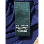 Ralph Lauren Lauren Long Sleeve Faux Wrap Round Neck Ruched Dress Size 6 Formal Photo 10