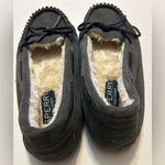 Sperry  Top Sider Cushion Gray Suede

Leather Moccasin Flat Slipper Size 9size 9 Photo 3