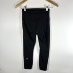 Lululemon Wunder Under Black Capri High Rise Legging Size 2 Athletic Yoga Photo 3