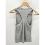 Fabletics Top Women SMALL Light Grey Heather Tinsley Waffle Sleeveless Tank Photo 1