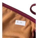 Mossimo Maroon One Piece Swimsuit Women Size S NWT | 6 Photo 4