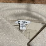 Athleta  Small Tan Delancey Skyline Textured Herringbone Tight Comfort Stretch Photo 1