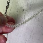 Boutique Seaside necklace frosted starfish and ocean colored beaded necklace. Photo 3