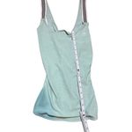 Adidas women’s light green cross back tank top Sz S Photo 3