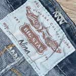 Big star  Blue Nina Denim Jeans with Embellished Pocket Photo 5