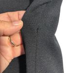 Petite Sophisticate  Long Sleeve Collared Black Midi Dress Gold Tassel‎ Sz Small Photo 11