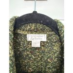 Christopher & Banks Women’s XL Green Patterned Sweater Vest Photo 1