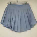 Aerie OFFLINE by  Pleated Tennis Skirt in Sky Blue Photo 7