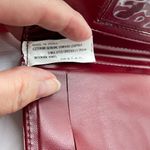 Vintage CVP croc embossed leather wallet . Brown Photo 6