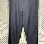 3.1 Phillip Lim Tuxedo Pants Straight Leg Inset Side Stripe Black Size US 00 Photo 2