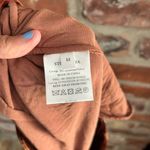 Stine Goya Burnt Orange Velvet Wide Leg Pants, M Size M Photo 6