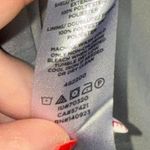 Loft Ann Taylor  Womens Metallic Silver Floral Skir Photo 5