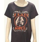 CCC Vintage Janis Joplin Graphic Tee Shirt Size Medium All Cotton Brown Photo 0