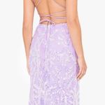 Blondie Nites Light Purple Sparkly Prom Dress Photo 1