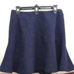 Jill Stuart  Collection Navy Blue Wool Skirt Photo 2