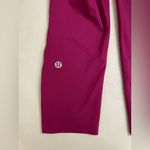 Lululemon  Base Pace High Rise Crop Leggings Wild Berry Size 2 Photo 6