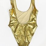 Private Party NEW S M Golden Cowgirl One Piece Bathing Swimsuit Keller Rose Photo 3