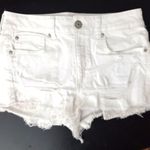 American Eagle  6 Hi-Rise Shortie Distressed Denim Jeans Shorts Photo 0